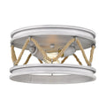 Chatham 2 Light Flush Mount In Gunmetal Bronze