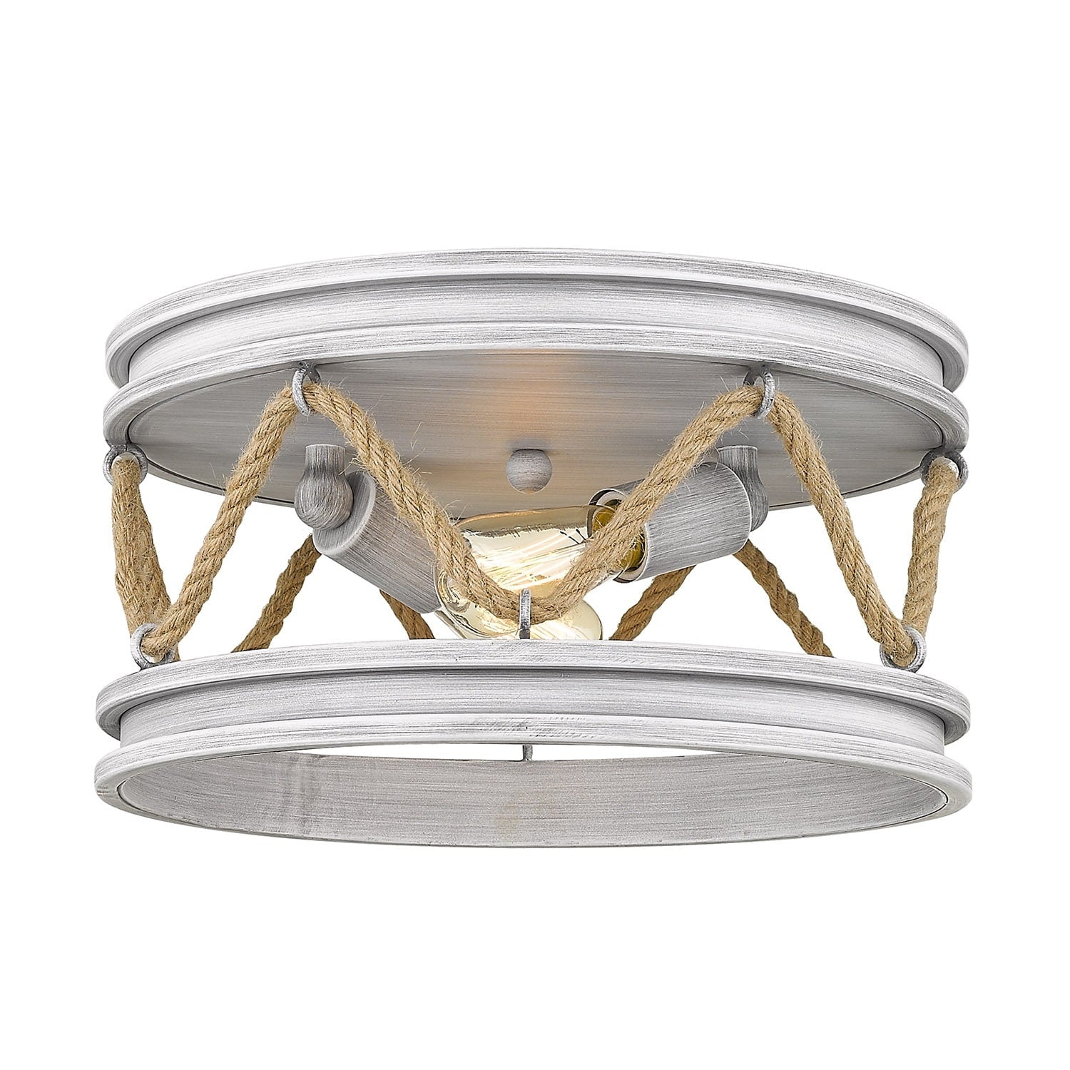 Chatham 2 Light Flush Mount In Gunmetal Bronze