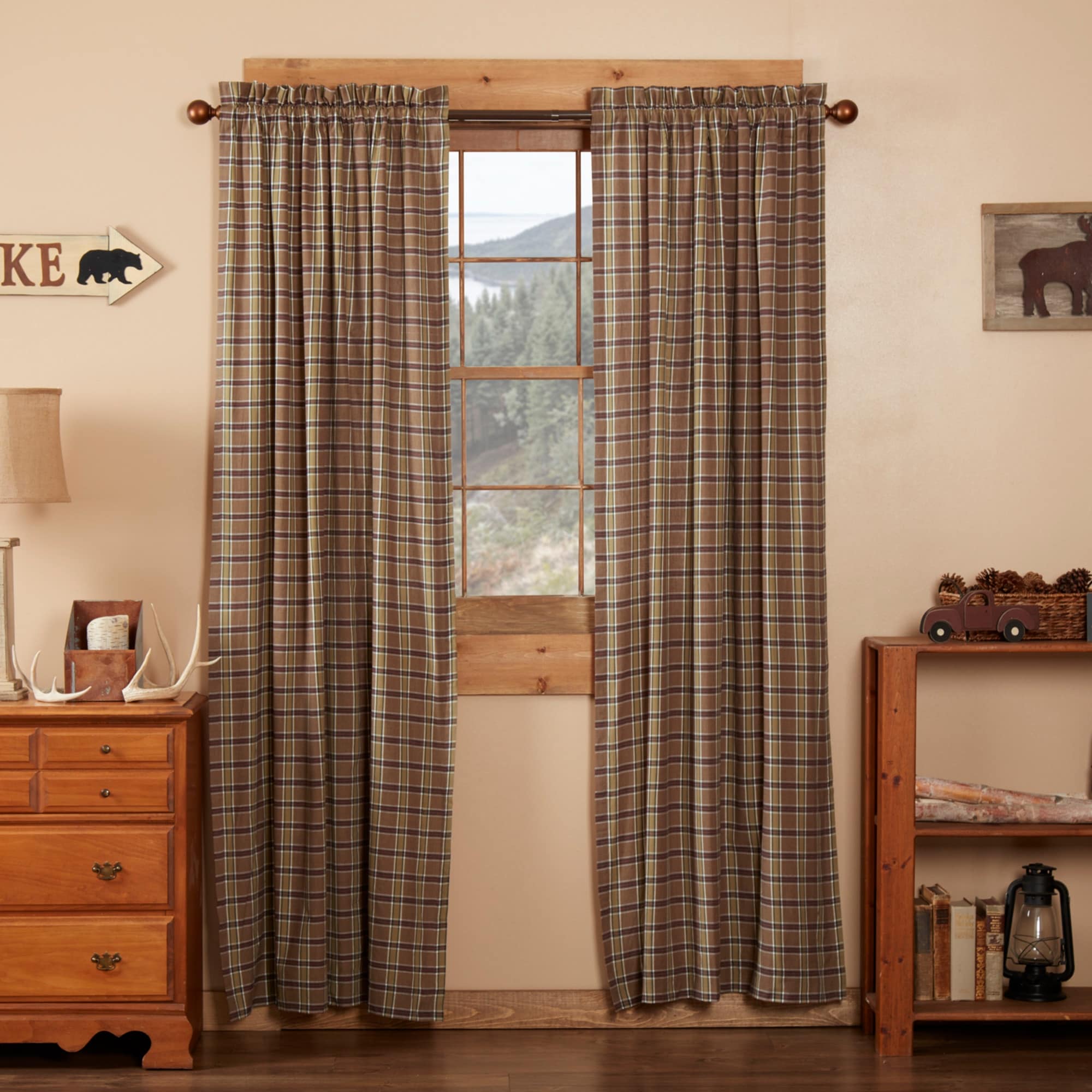 Wyatt Lined Panel Set 84 X 40