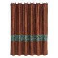Wyatt Shower Curtain With Scroll Pattern 72X72