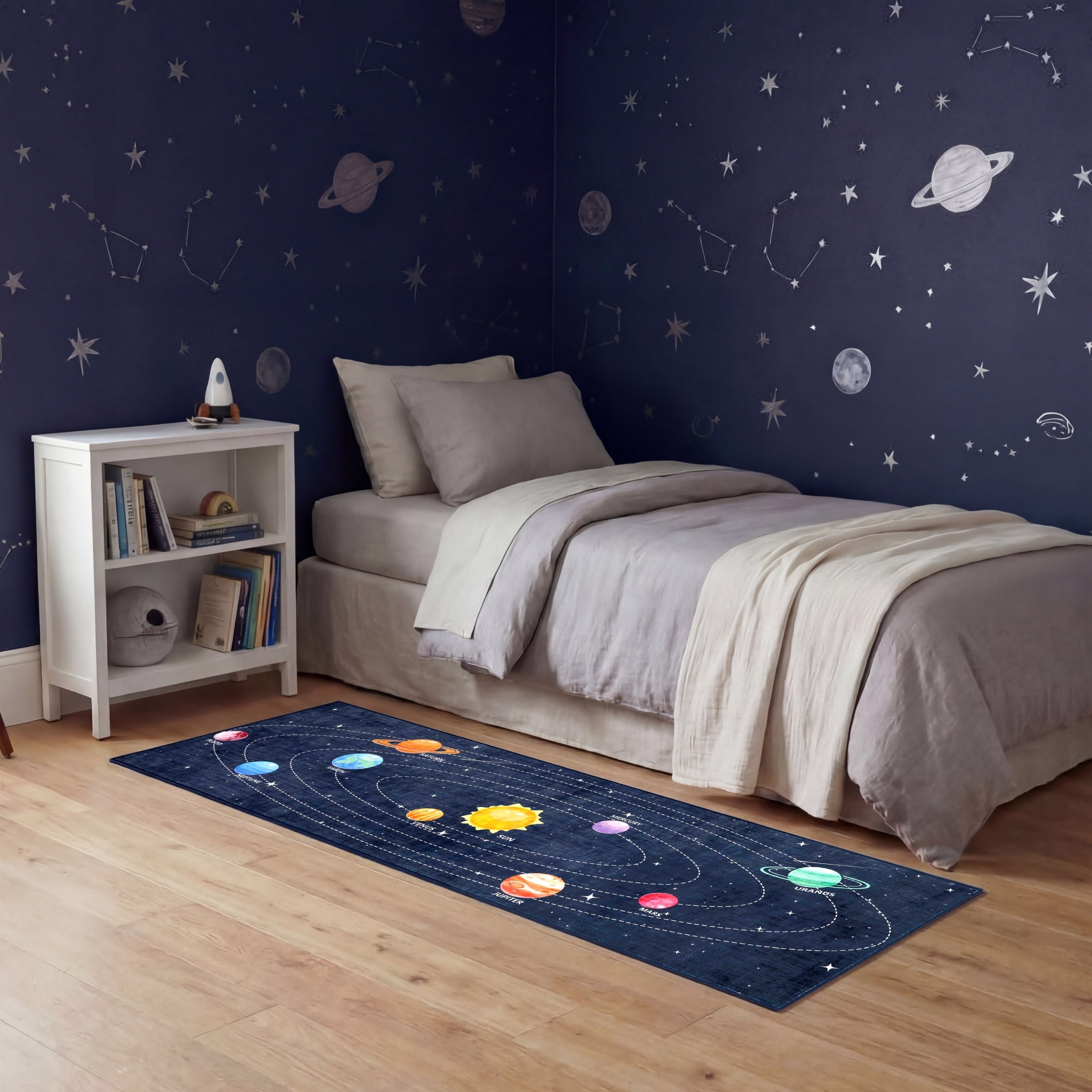 Wyatt Ash Finley Washable Rug