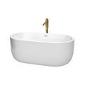 Wyndham Collection Wcobt101360Atp11 Juliette 60 Freestanding Acrylic Soaking Tu