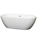 Wyndham Collection Soho Freestanding Soaking Bathtub