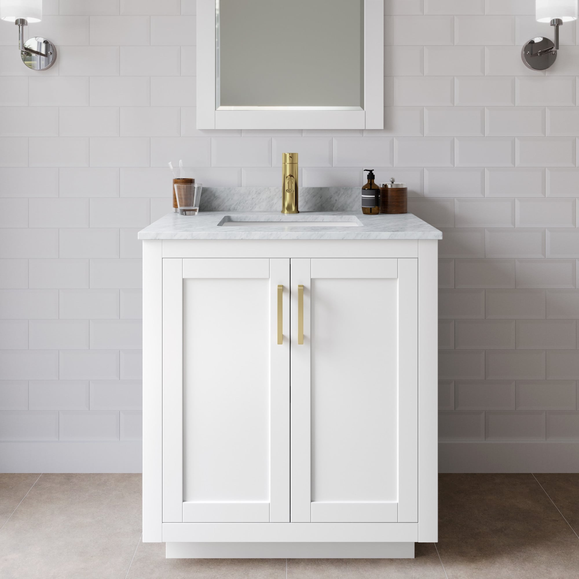 Wyndham Collection Wcf2929 30S Nat Mxx Miranda 30 Free Standing