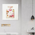 Wynwood Studio Paris Floral Perfume Fashion And Glam Wall Art Canvas Print Gold Pink