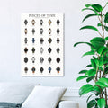 Wynwood Studio Piece Of Time Fashion And Glam Wall Art Canvas Print White Brown