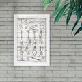Wynwood Studio Sea Knots Ii Nautical And Coastal Framed Wall Art Print Blue White