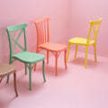 Toppy Stackable X Dinning Chair Set Of 2