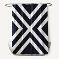 X Stripes Pattern Shower Curtain