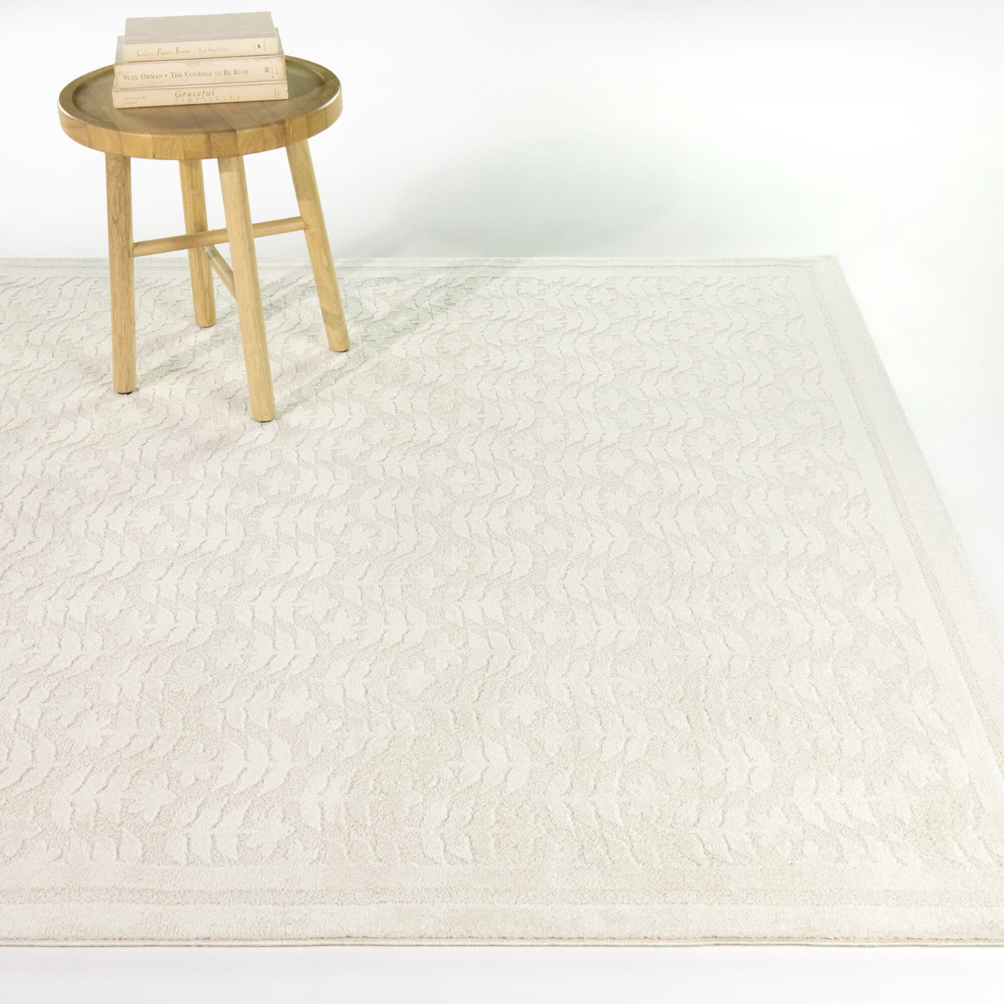 Xaver Scandi Floral Area Rug