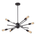 Xenia 22 Inch Wide 6 Light Chandelier In Oil Rubbed Bronze