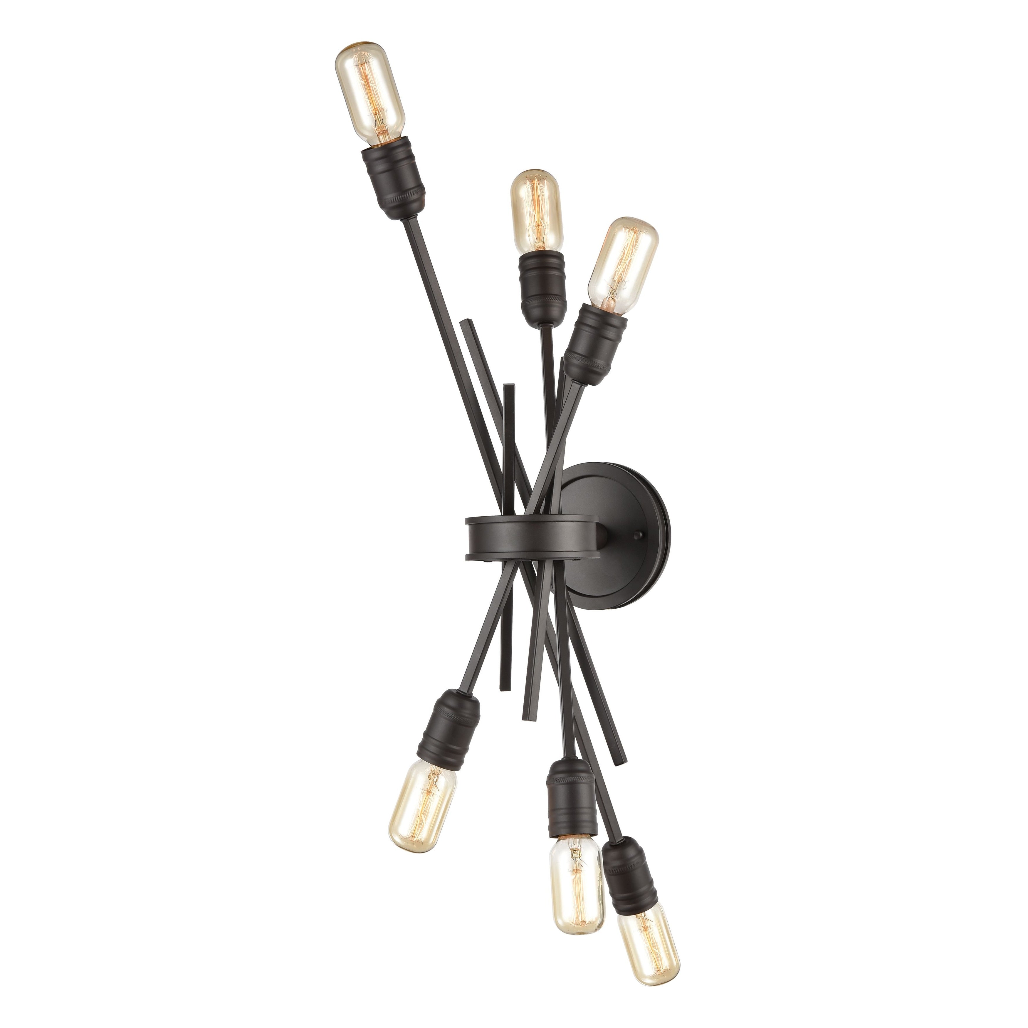 Xenia Abstract Starburst Wall Sconce