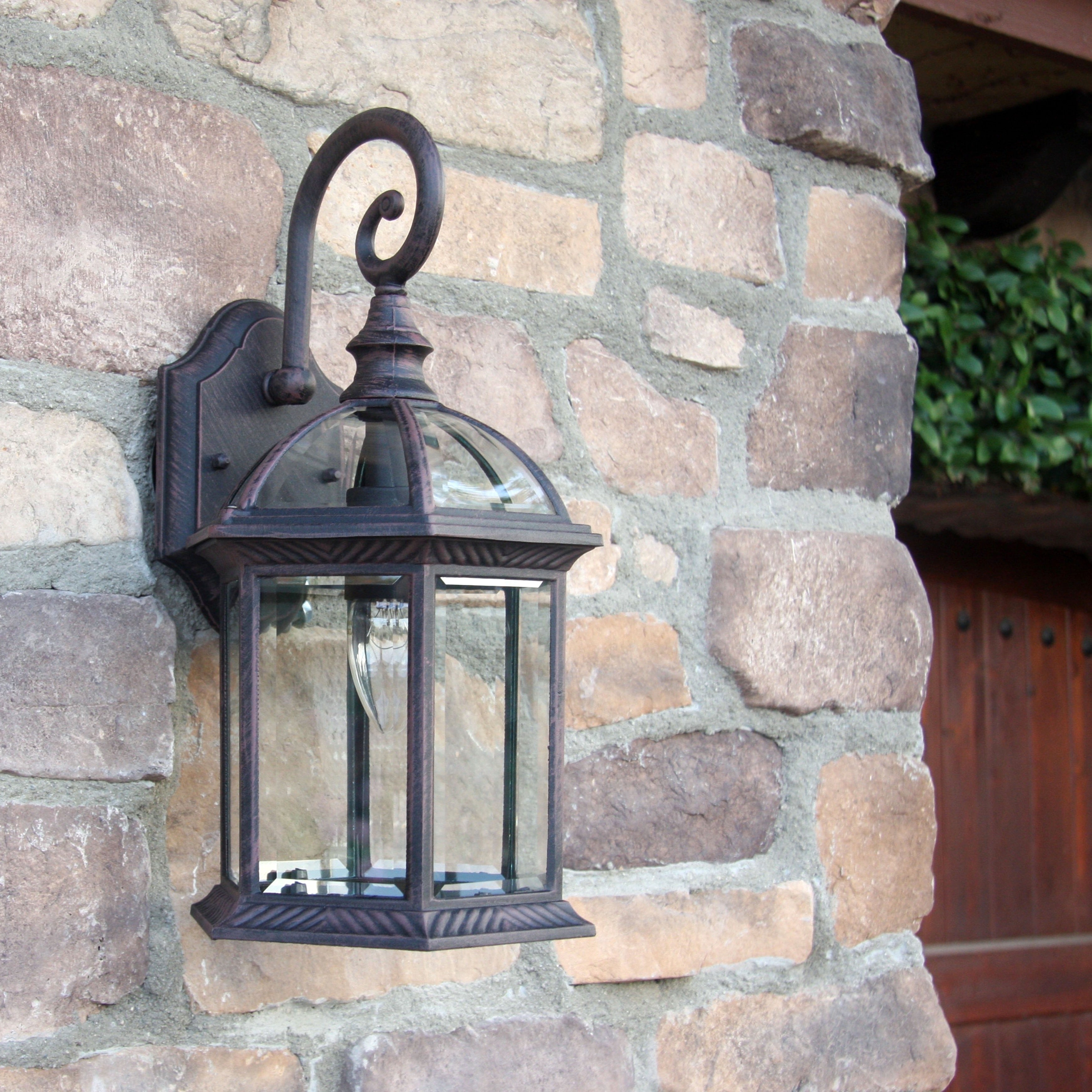 Y Decor Adalyn 1 Light Exterior Light In Venetian Bronze