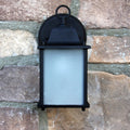 Y Decor Chaz 1 Light Exterior Light In Black