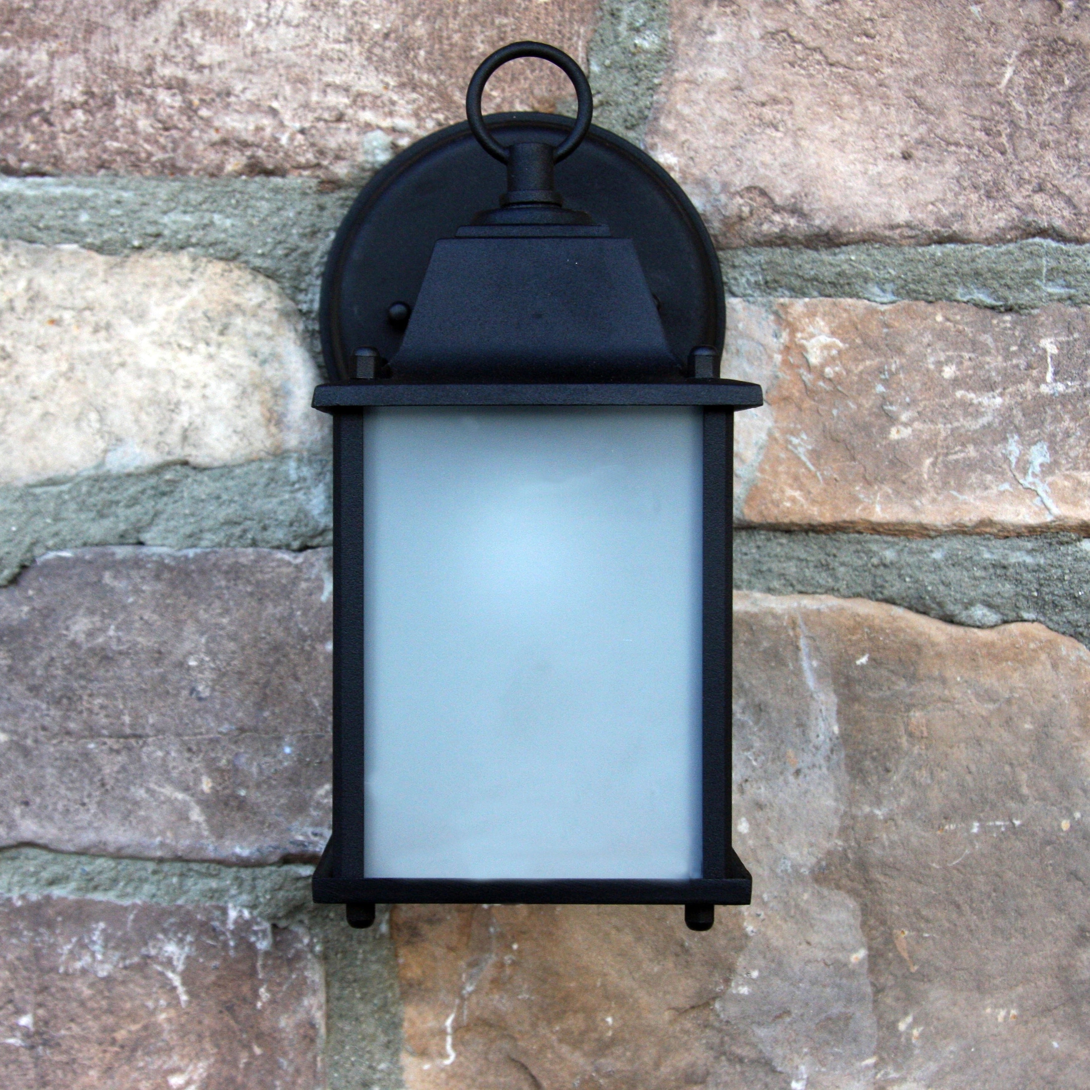 Y Decor Chaz 1 Light Exterior Light In Black