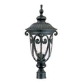 Y Decor Hailee 3 Light Exterior Light In Matte Black Finish
