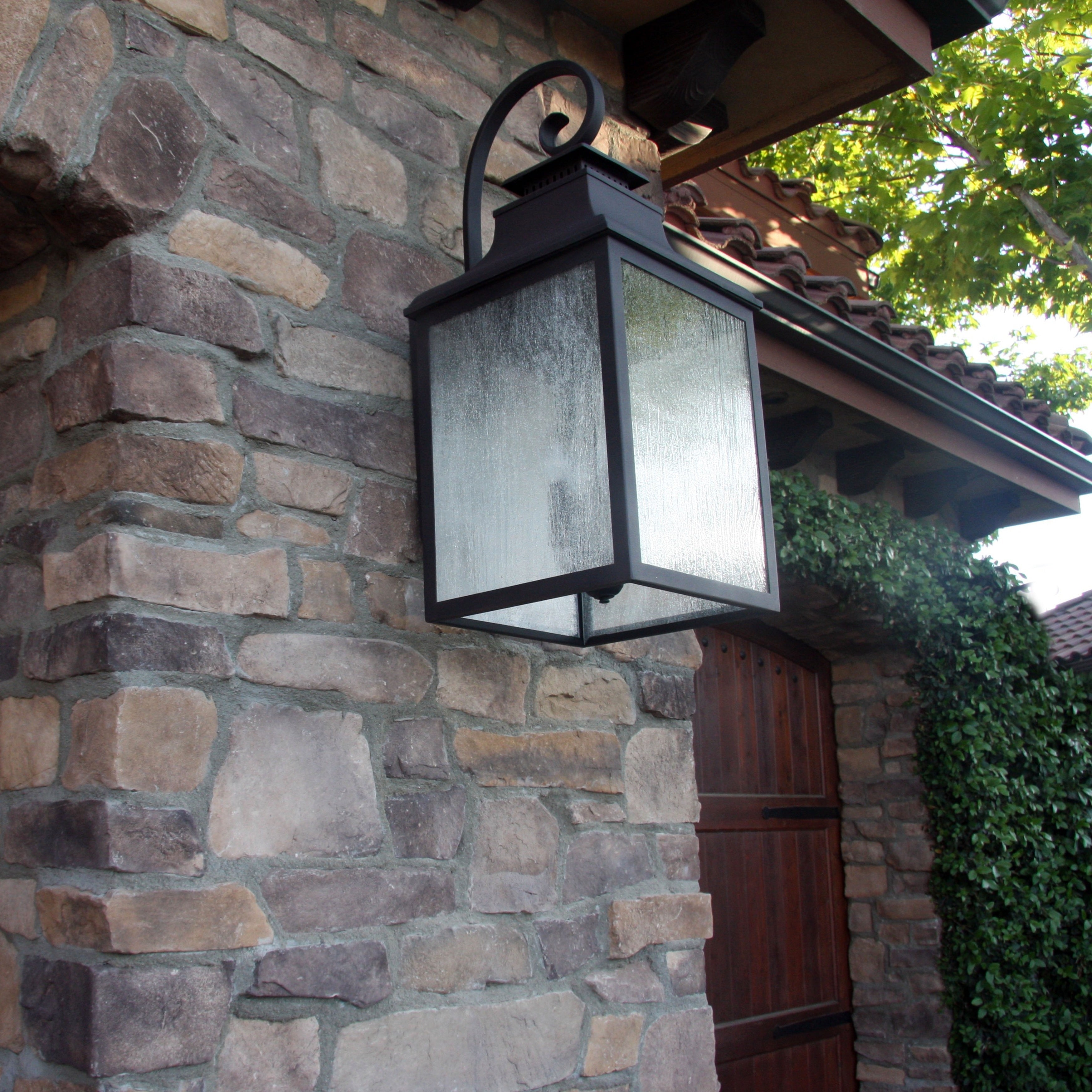 Y Decor Morgan 2 Light Exterior Light In Rustic Bronze