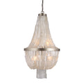 Aa Warehousing 3 Light Chandelier In Silvery Gold Finish
