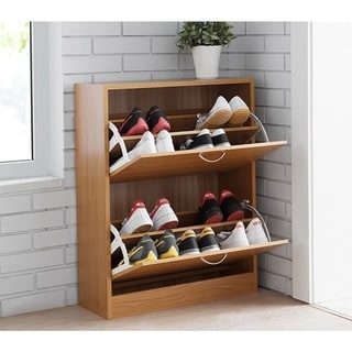 Yak About It Double Door Shoe Cabinet