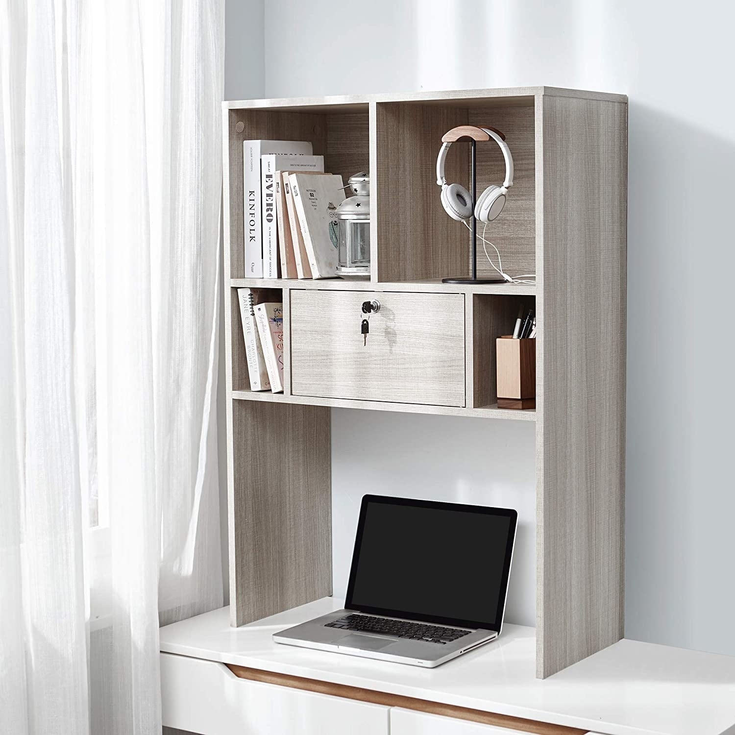Yak About It Locking Safe Bookshelf Desktop