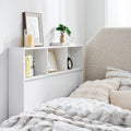 Yak About It Compact Classic Bedside Shelf White By Dormco