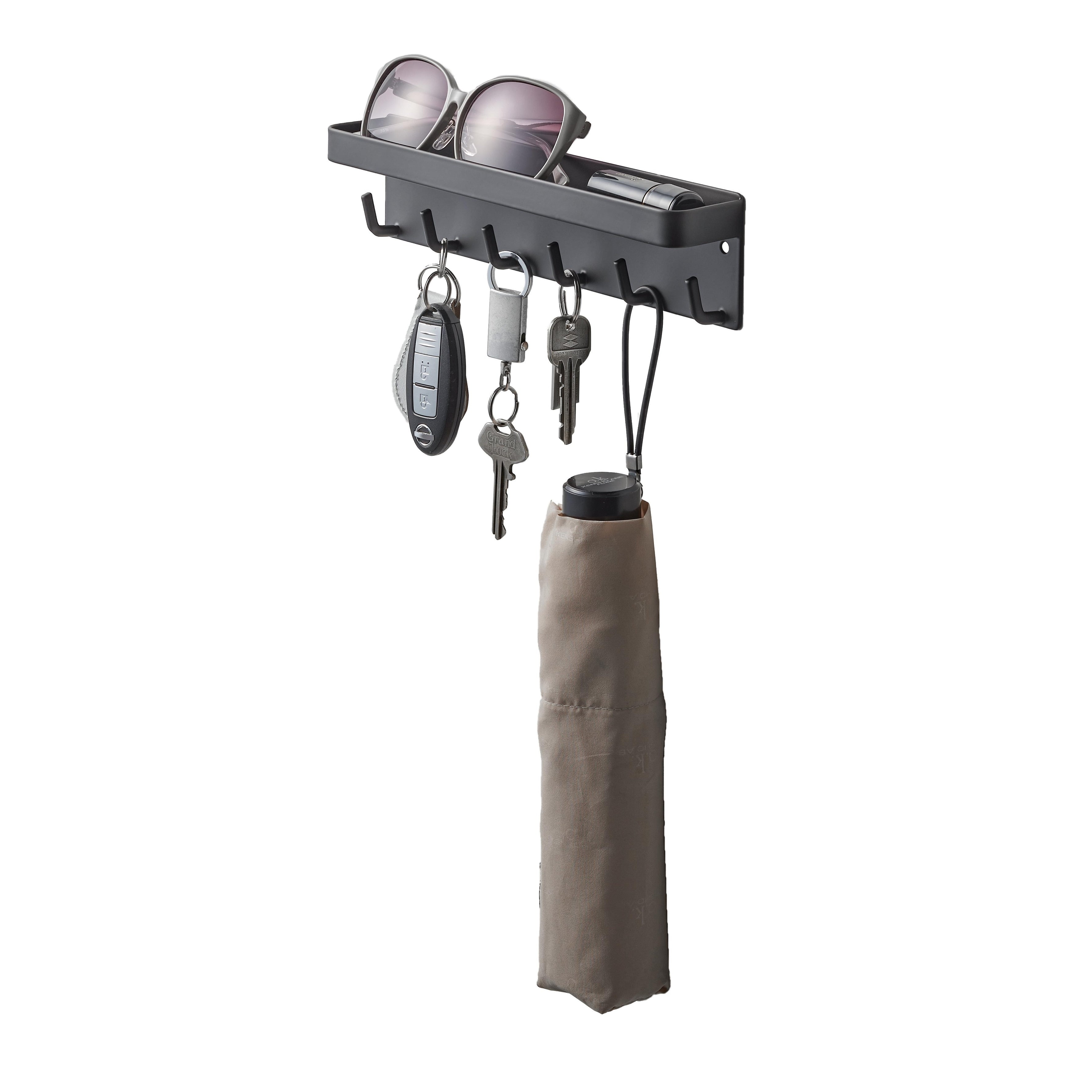 Smart Magnetic Key Rack With Tray