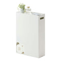Yamazaki Home Toilet Paper Stocker Steel Holds 8 12 Toilet Paper Rolls Holds 4.4 Lbs