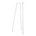 Yamazaki Home Tri Post Coat Rack Steel Holds 19.8 Lbs L 16.93 X W 25.59 X H 60.43 Inches
