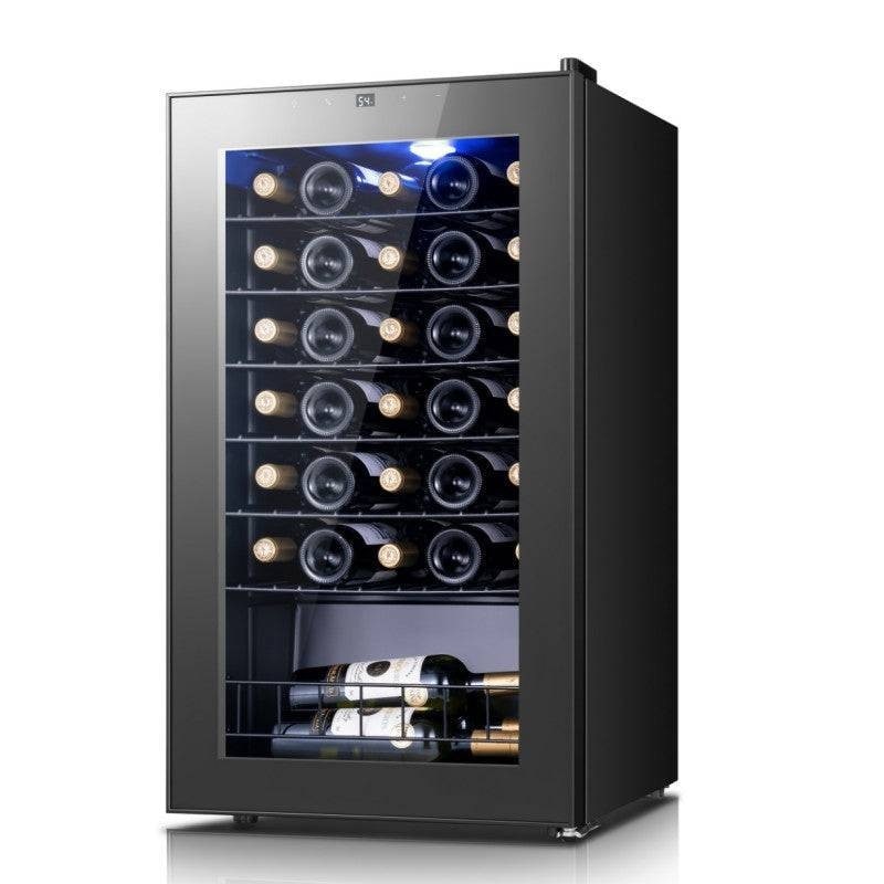 Yeego Single Zone 34 Bottles Wine Cooler Refrigerator Freestanding Under Counter Wine Fridge