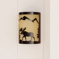 Vaxcel Yellowstone 8 Wall Sconce Burnished Bronze