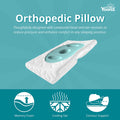 Yoona Memory Foam Orthopedic Cervical Contour Pillow N A
