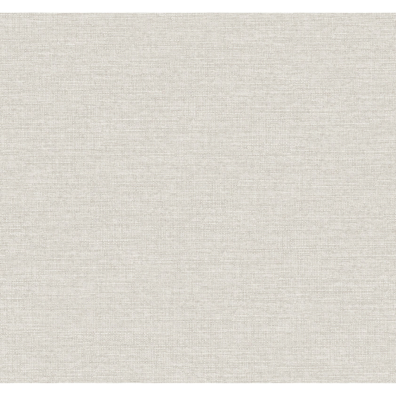 York Wallcoverings Terrene Light Grey Faux Linen Wallpaper 324 X 27