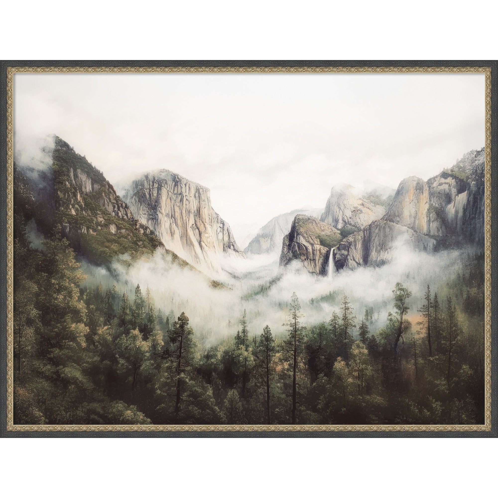 Yosamite By Kathrin Pienaar Framed Mounted Canvas Wall Art Print