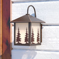 Vaxcel Yosemite 8 Outdoor Wall Light Burnished Bronze