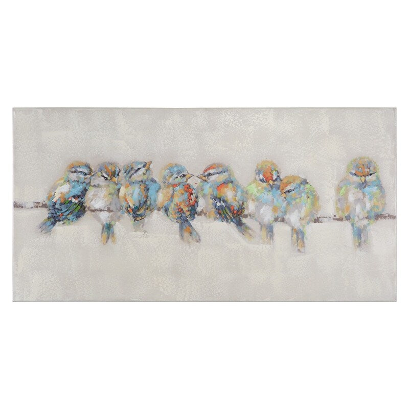 Yosemite Home Decor Afternoon Gathering Original Hand Painted Wall Art Multi