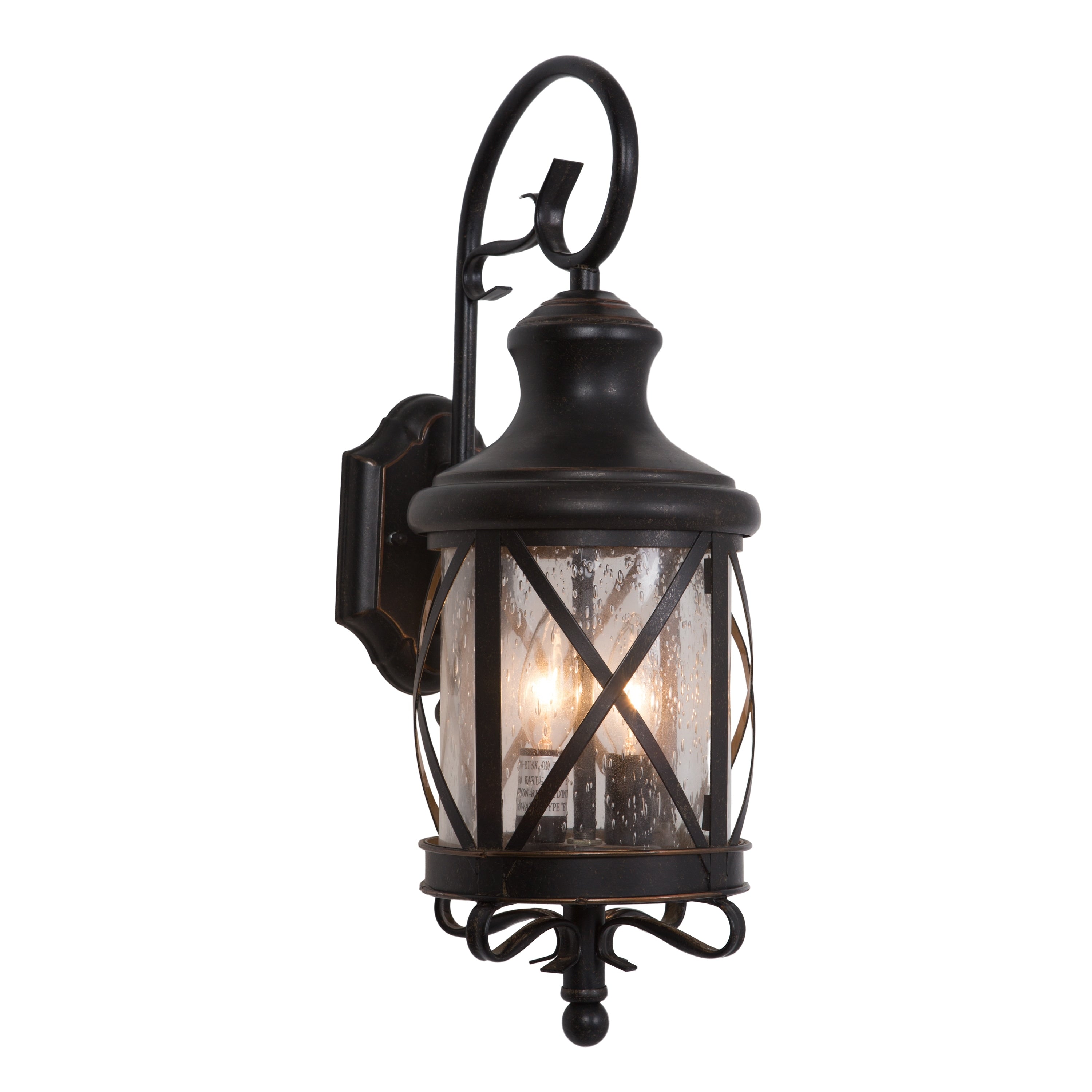 Yosemite Home Decor Lorenza Collection 19.37 Inch Outdoor Wall Light 9.62 X 7.37 X 19.37