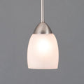 Yosemite Home D Cor Mirror Lake Collection One Light Mini Pendant Silver