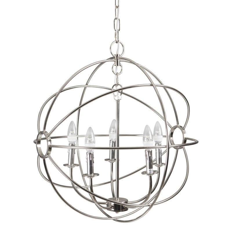 Yosemite Home Decor Shooting Star Collection 5 Lights Mini Chandelier