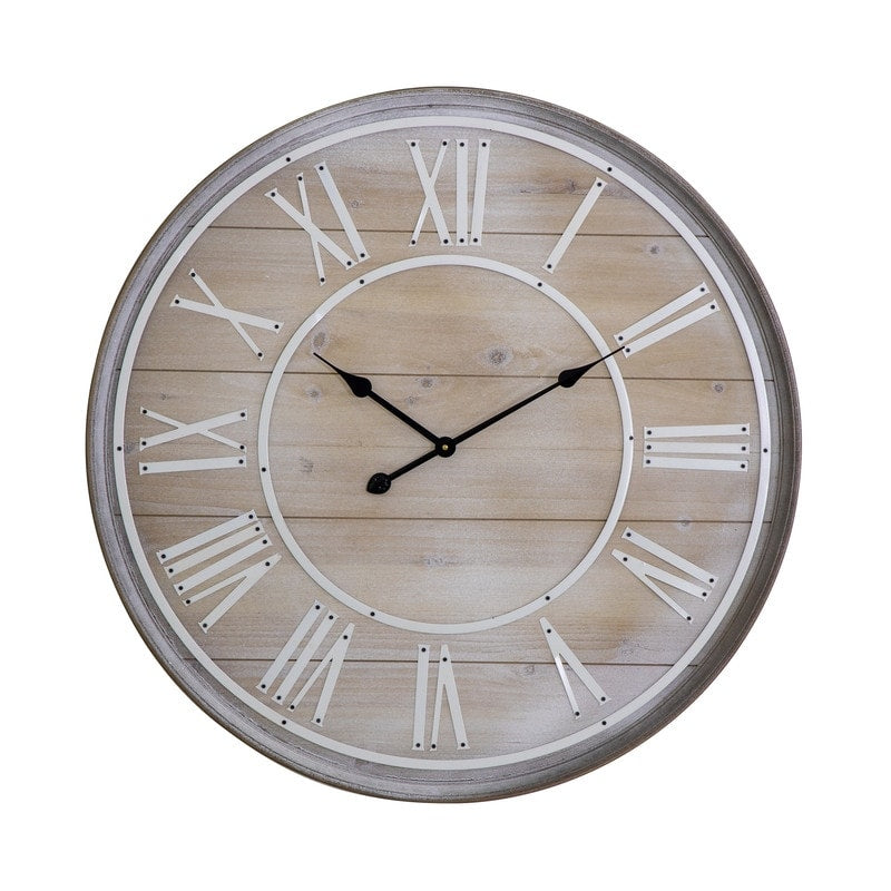 Yosemite Home D Cor Rustic Age Wall Clock