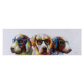 Yosemite Home Decor Cool Dogs Original Hand Painted Wall Art Multi