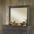Yosemite Solid Wood Mirror In Caf