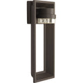 Z 1010 1 Light Aluminum 7.5 Inch Led Wall Lantern
