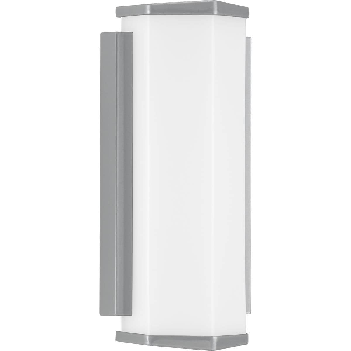 Z 1070 Led Collection Metallic Gray One Light Small Led Outdoor Sconce 17 X 9 X 6