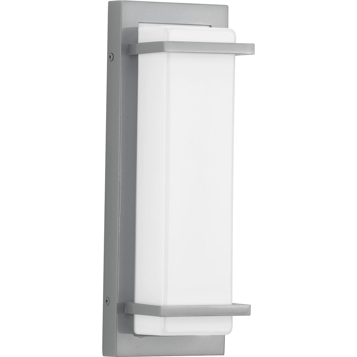 Z 1080 Led Collection Metallic Gray One Light Small Led Outdoor Sconce 13 X 5 X 3