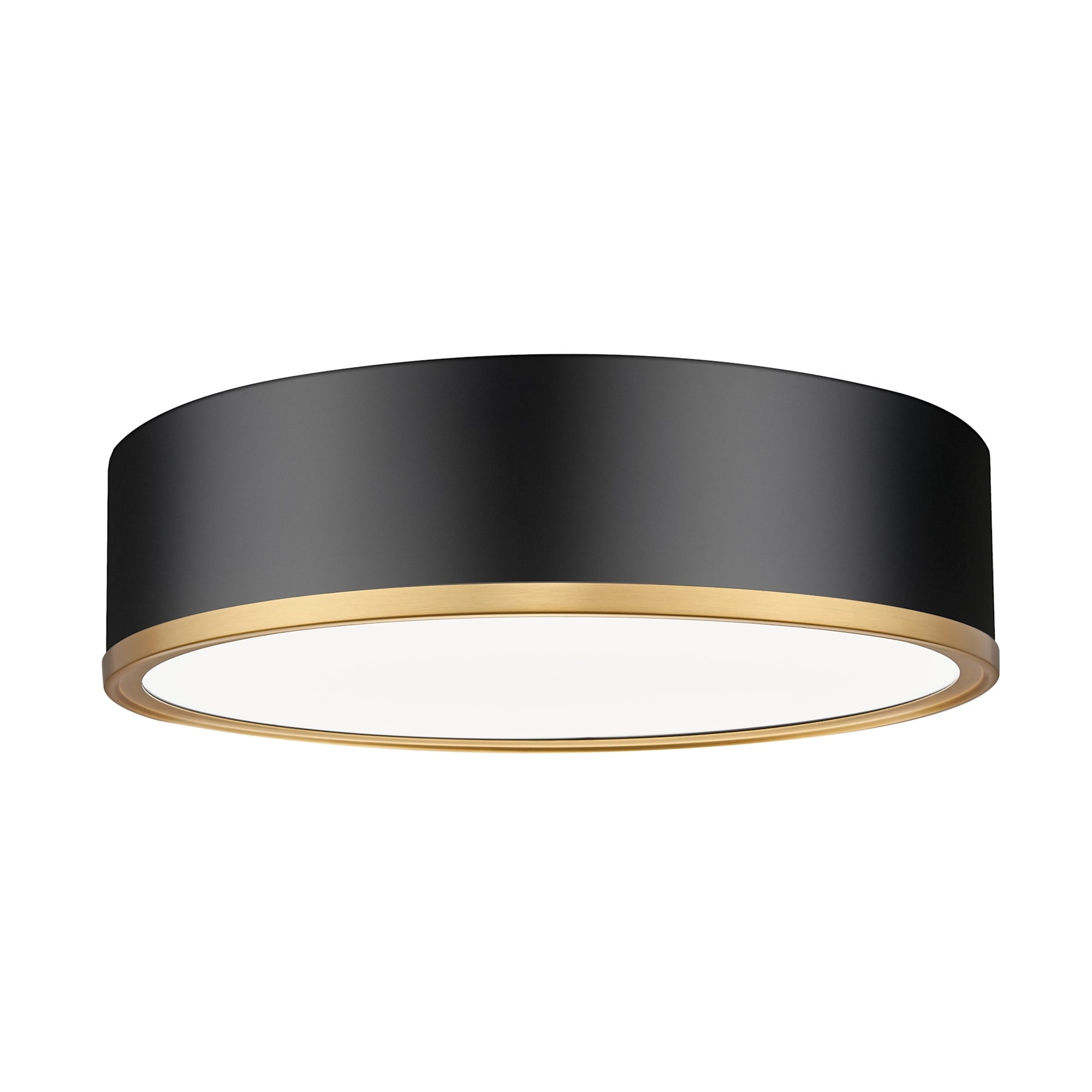 Z Lite 1018F16 Led Bradley 16 Wide Flush Mount Drum Ceiling Fixture