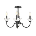 Z Lite 352 4Sf Allistair 4 Light 20 Wide Semi Flush Ceiling Fixture