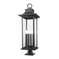 Z Lite 5017Phxlr 533Pm Tiberius 6 Light 37 Tall Pier Mount Post Light
