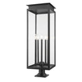 Z Lite 5018Phxlr 533Pm Nova 5 Light 37 Tall Pier Mount Post Light