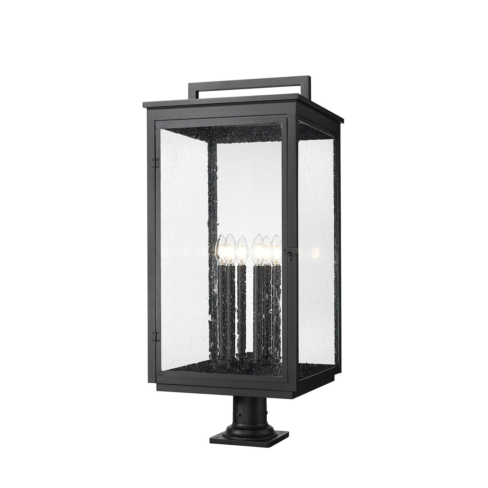 Z Lite 5019Phxxlr 533Pm Hartwell 6 Light 35 Tall Post Light With