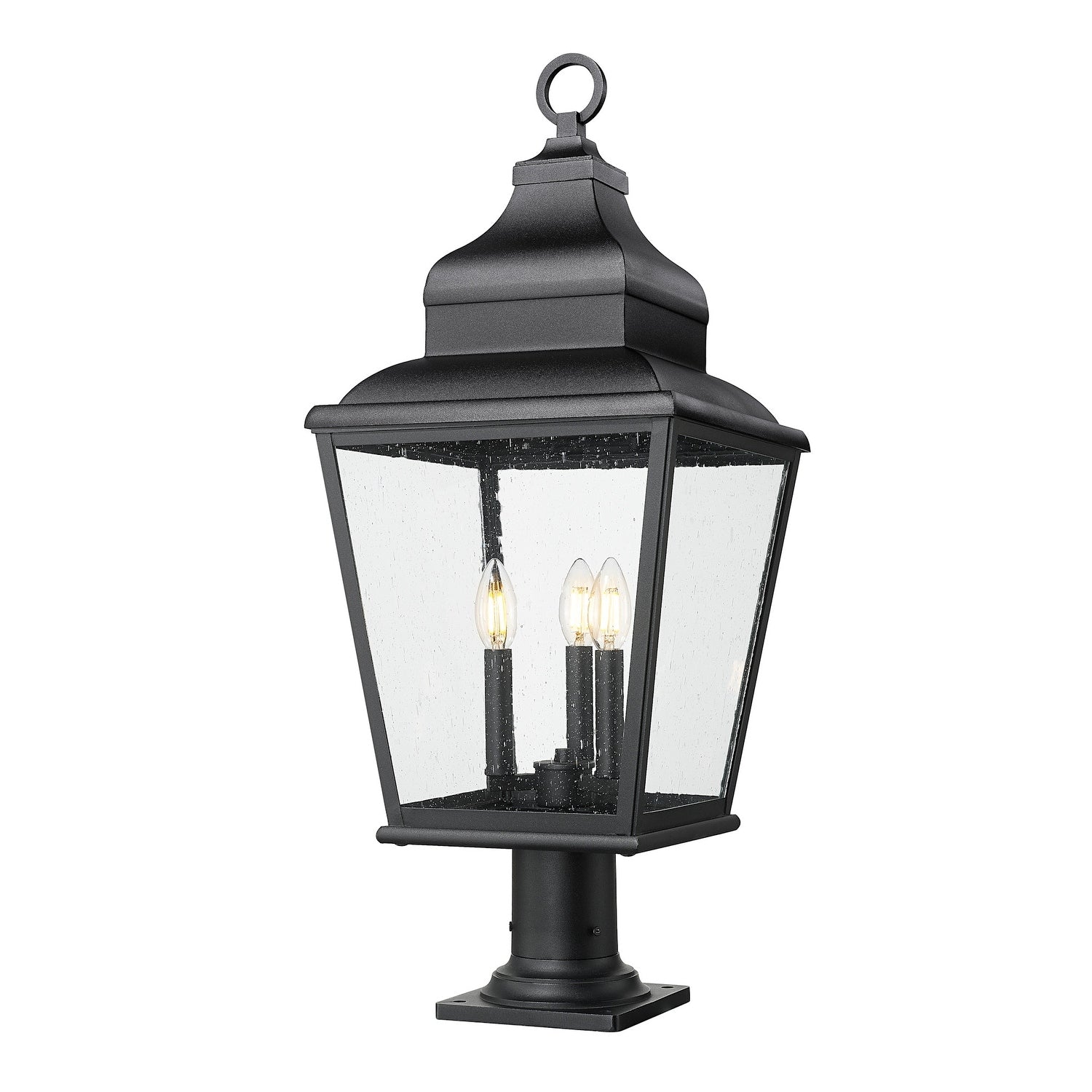 Z Lite 5029Phbr 533Pm Raphael 3 Light 30 Tall Pier Mount Post Light